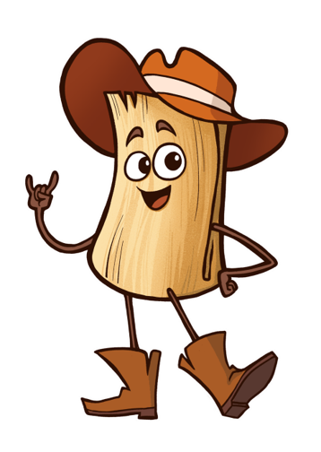 tomas updated cartoon logo for tamales