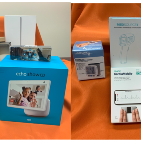 telehealth kit provided by TTAP. Includes Smart Home Devices.