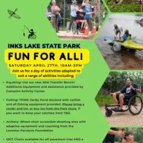 Inks Lake State Park Fun For All Flier
